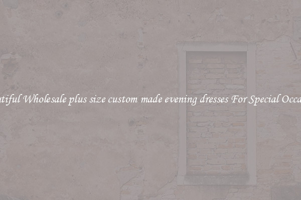Beautiful Wholesale plus size custom made evening dresses For Special Occasions